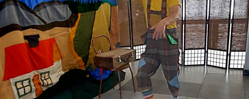 Wizyta krakowskiej grupy teatralnej Bigiel w ŚDS w Radziejowie