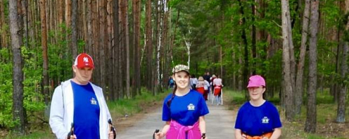Integracyjny Rajd Nordic Walking